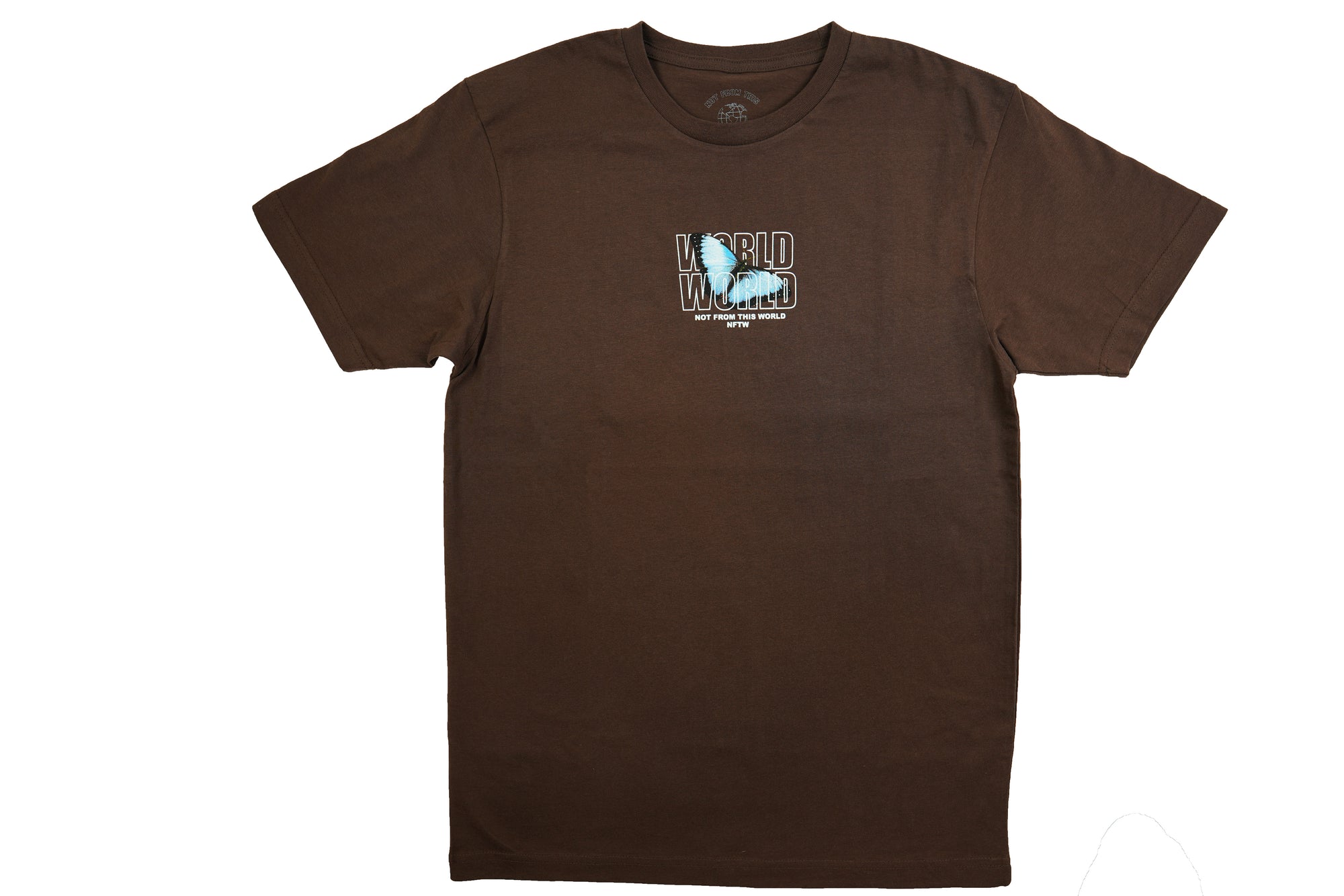 Butterfly Tee in Brown