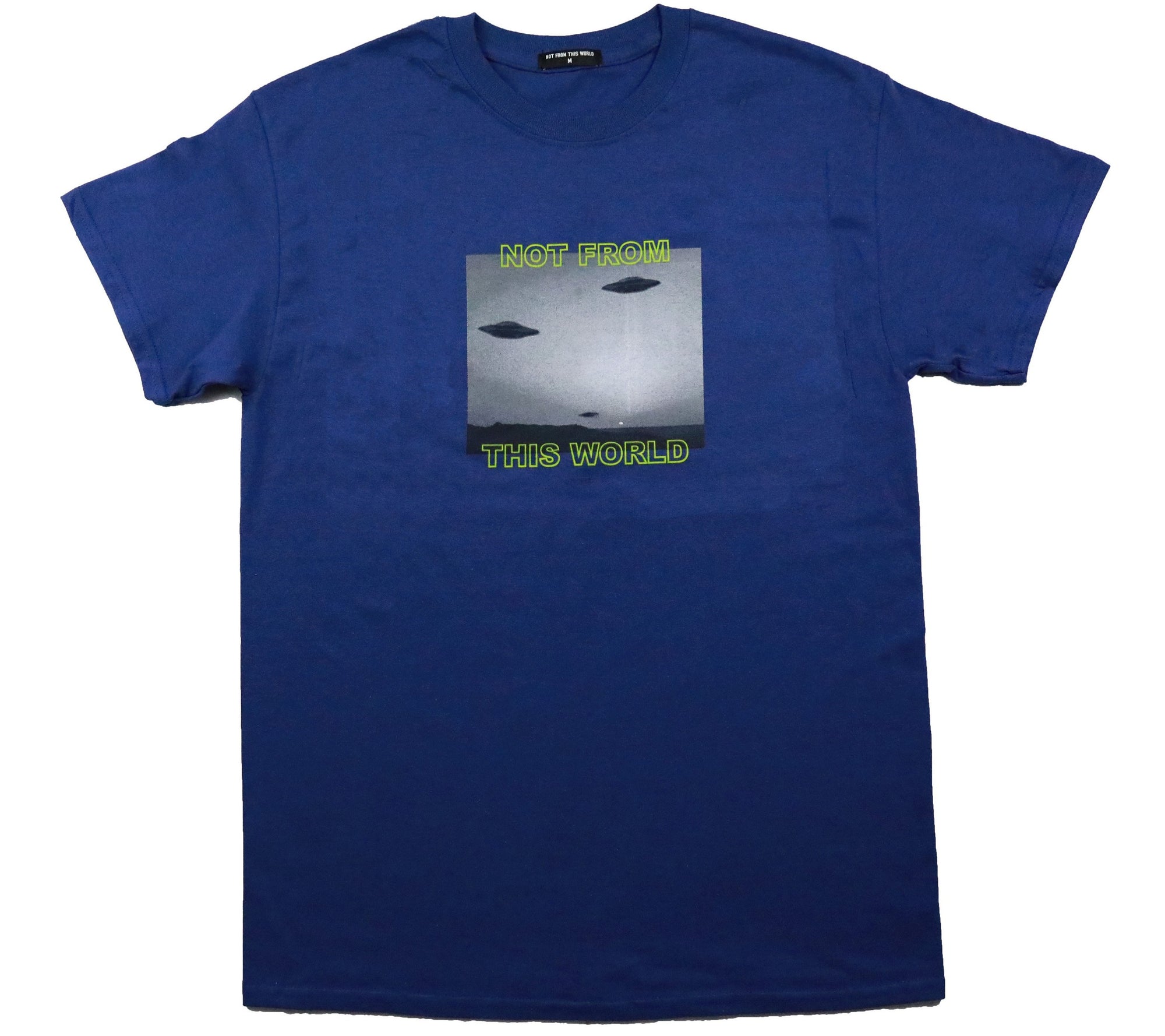 Flying Saucer Tee in Blue