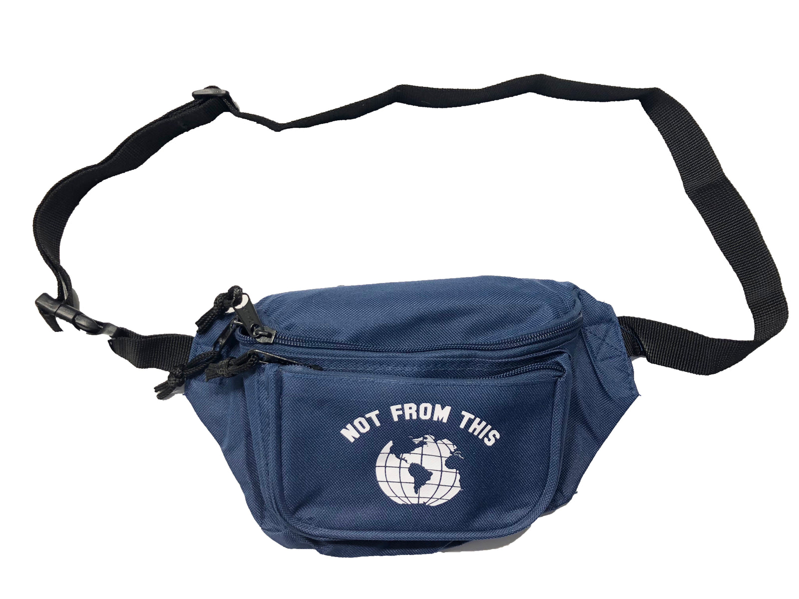 Logo Fanny Pack in Navy Blue